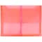 JAM Paper 9.75" x 13" Plastic Elastic Band Closure Expansion Envelopes, 12ct.